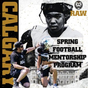RAW Spring Football Mentorship Program