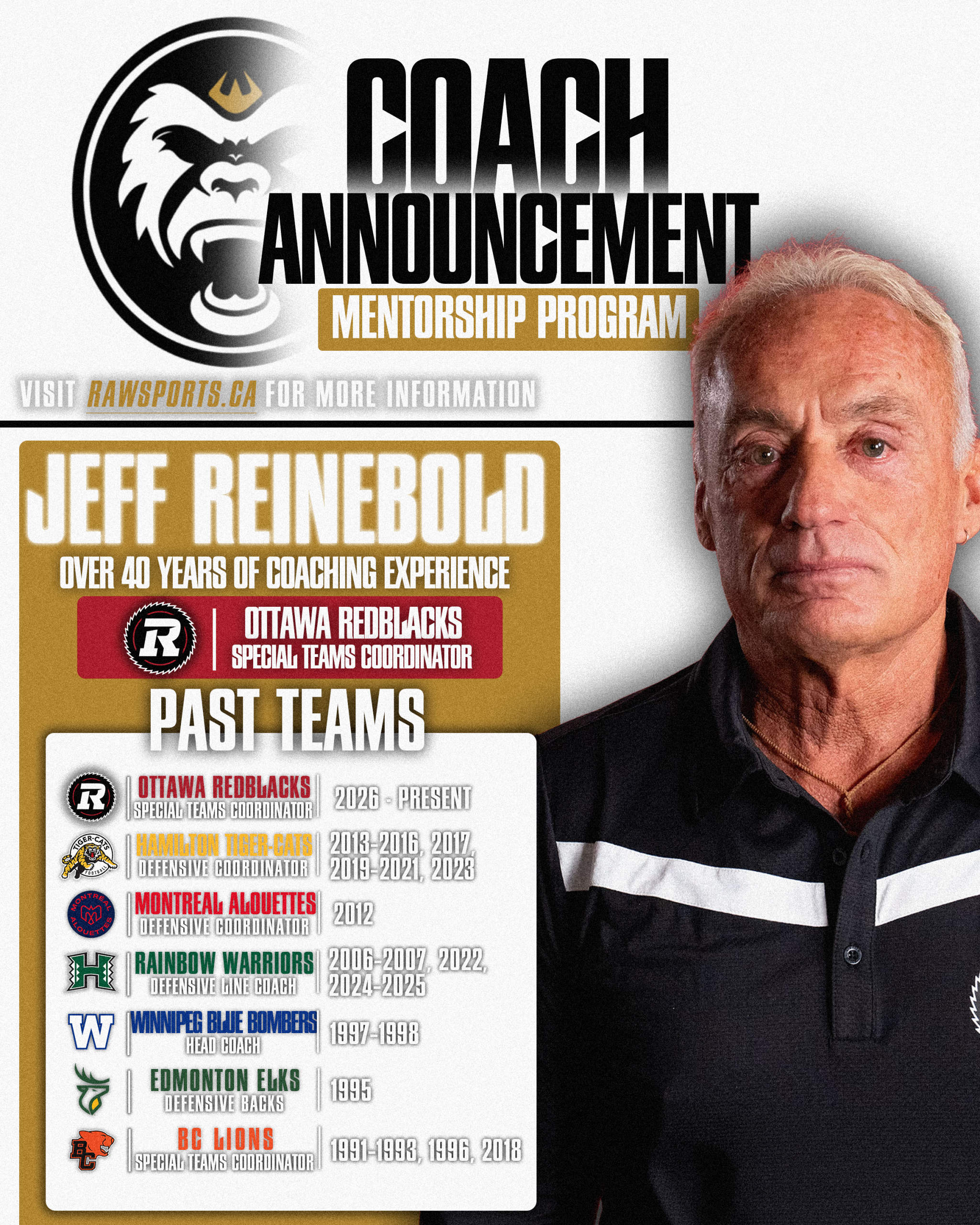 2026 Seminar with Jeff Reinebold