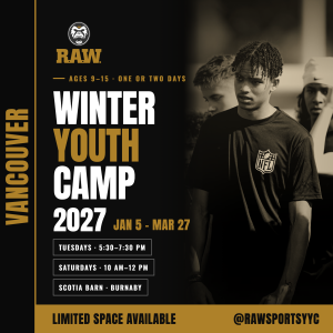 2027 Vancouver Winter Youth Football Camp