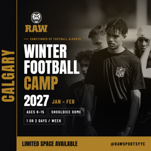 2027 Calgary Winter Youth Football Camp