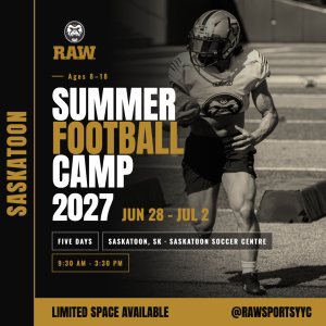 2027 Saskatoon Summer Football Camp