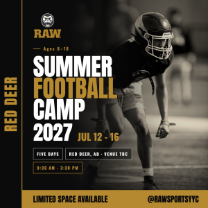 2027 Red Deer Summer Football Camp