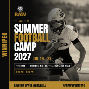 2027 Winnipeg Summer Football Camp