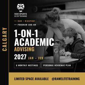 2027 RAW Elite Training Off Season Add On - *1 on 1 Academic Advising*