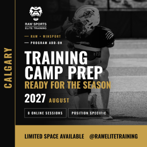 2027 RAW Elite Training Off Season Add On - *Training Camp Prep Program*