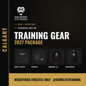 2027 RAW Elite Training Off Season Add On - *Training Gear Package*
