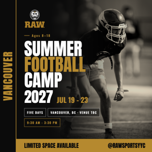 2027 Vancouver Summer Football Camp