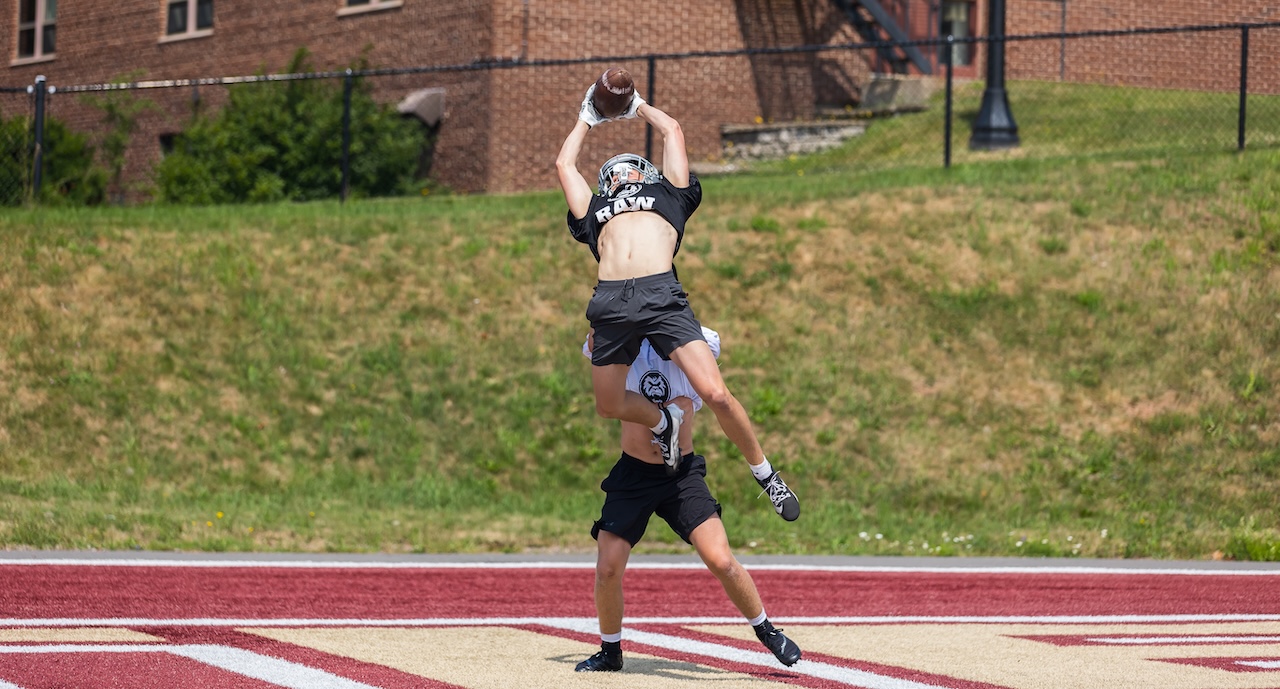 Two RAW Sports athletes competing head to head