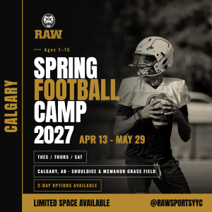 2027 Calgary Spring Shells Football Camp