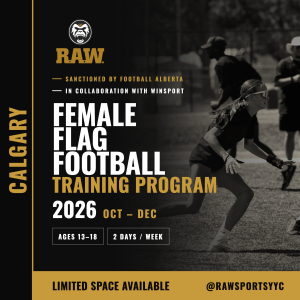 2026 Fall Female Flag Football Training Program
